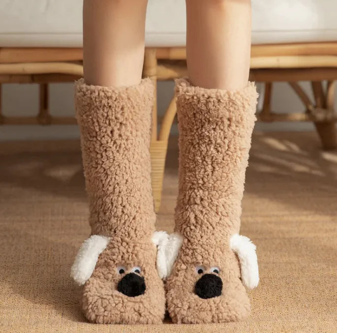 Kindred Paws™ Cozy Plush Dog Slipper Socks | Non-Slip Gripper Soles | The Ultimate Winter Gift Kindred Paws