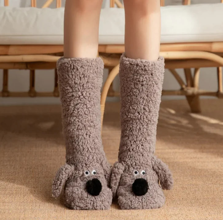 Kindred Paws™ Cozy Plush Dog Slipper Socks | Non-Slip Gripper Soles | The Ultimate Winter Gift Kindred Paws