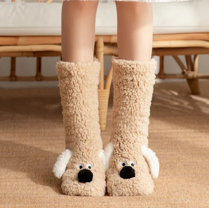 Kindred Paws™ Cozy Plush Dog Slipper Socks | Non-Slip Gripper Soles | The Ultimate Winter Gift Kindred Paws
