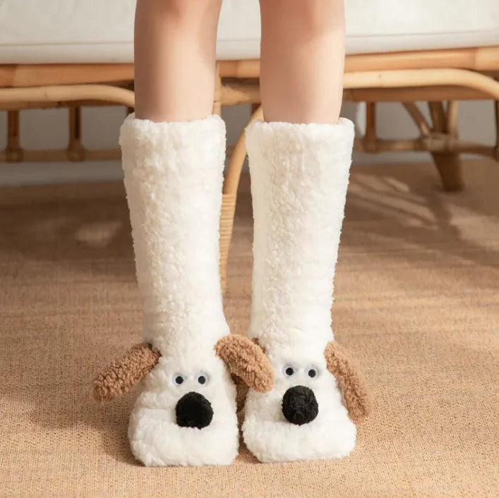 Kindred Paws™ Cozy Plush Dog Slipper Socks | Non-Slip Gripper Soles | The Ultimate Winter Gift Kindred Paws